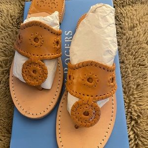 Jack Rogers flat sandal rare